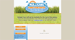 Desktop Screenshot of mulligansfamilyfun.com